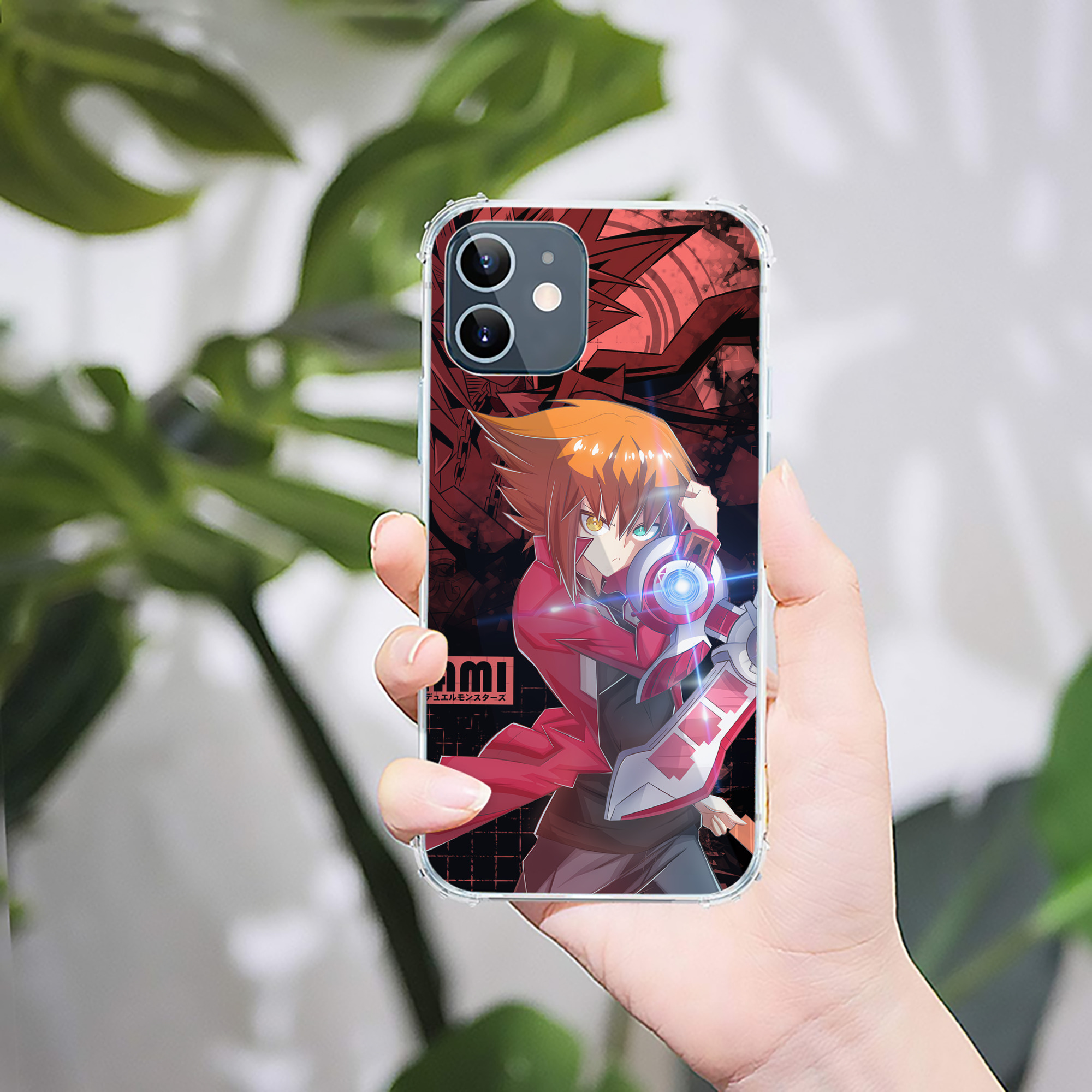（画像用） 遊☆戯☆王 Yu-Gi-Oh! 【iPhone 12シリーズ対応】透明スマホケース（クリアソフトケース）